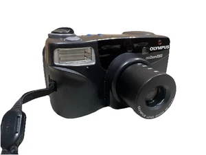 Olympus Infinity Zoom 2000 AF 35mm fotocamera pellicola punta e scatta TESTATA FUNZIONA! - Foto 1 di 19