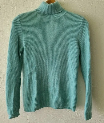 Lord & Taylor Cashmere Sweater Women's PL Large Petite Pullover Turtleneck - Image 1 of 4