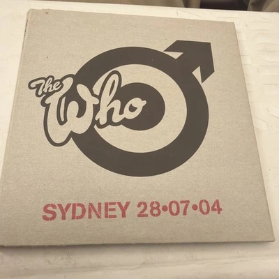 Live: Sydney 07/28/04 by The Who (CD, 2015) Foto 1 de 3