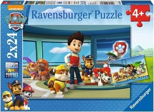 NEW Ravensburger 2x24 Pieces Jigsaw Puzzle 4+ Ages PAW Patrol Helpful Good Noses - Picture 1 of 3
