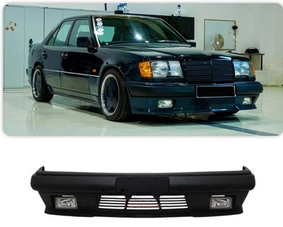 Front Bumper Gen1 Amg Type for Mercedes W124 C124 A124 85-96 With Fog Lights - Image 1 of 4