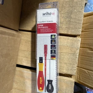 Wiha 5 Stück Drehmoment VDE isolierter Klemmschraubendreher S elektrisch - Bild 1 von 2