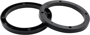 2Pcs Universal Black 6.5" round 15Mm Depth Speaker Spacers for Auto Car - Picture 1 of 12