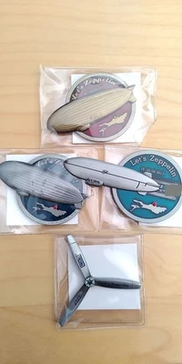 Geocoin Projekt Lets Zeppelin Friedrichshafen (4 Coins) - Bild 1 von 2
