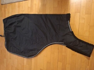 Führanlagendecke HKM schwarz, Größe 155cm L wie neu - Bild 1 von 15