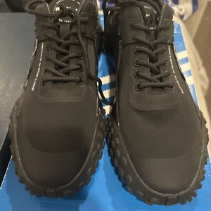 Replay Mens Lace Up Low Profile Sneakers In Black Size US 11 Uk 4 - Picture 1 of 6