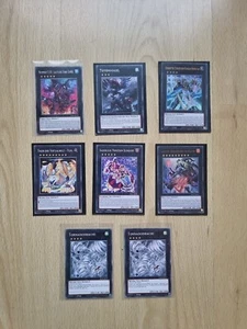 Yu-Gi-Oh x8 Schwarze Effektkarten - Bild 1 von 4