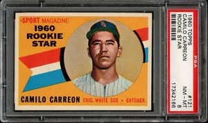 BB - 1960 Topps - #121 - Camilo Carreon Rookie Star - PSA 8 - NM-MT - Bild 1 von 2