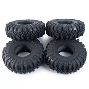4 Stück 2,2" 137 mm Reifen Weichgummireifen für 1/10 90048 RR10 Wraith RC Crawler - Bild 1 von 8