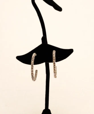 Pendientes de aro de cristal de Swarovski Givenchy Foto 1 de 3