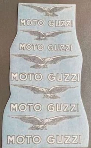 KIT BIANCO ADESIVI MOTO GUZZI ZIGOLO AD660007 - Picture 1 of 1