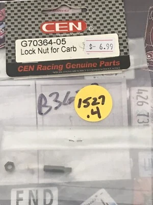 CEN Racing G70364-05 Nitro Engine Parts Locking Pin/Nut NewInPack USA Shipped - Image 1 of 4