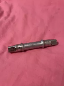 CAMPAGNOLO NUOVO RECORD Bottom Bracket Spindle 112mm 68-SS-120 BSA GREAT Cond. - Picture 1 of 6