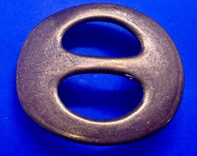 Rústico Brutalista Hippy Ambiente Antiguo Vintage Único Grande Hebilla de Cinturón  Foto 1 de 4