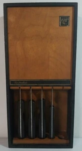Vintage Ekco Pfeilspitze Besteck Messer Küche EHP Set USA 4 Messer Hängebox - Bild 1 von 12