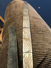 Jeweler Tested Very Old Sterling Silver Concho Belt Beautiful Ladies 41? Long