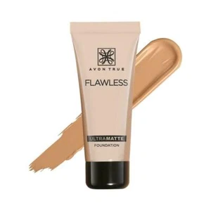Avon True Flawless Ultramatte Liquid Foundation - 30ml - WARM IVORY - Picture 1 of 2