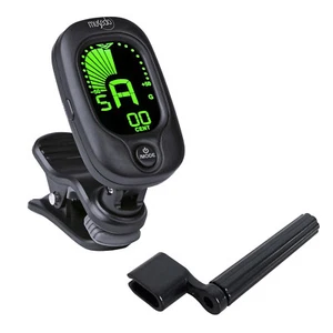 Cherub Musedo T-2046BD Clip-on Tuner Chromatisches Stimmgerät + Saitenkenkurbel - Picture 1 of 8