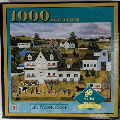 Puzzle Tender Ministrations Jane Wooster Scott Artist Series Sellado 22 x 28 Foto 1 de 4
