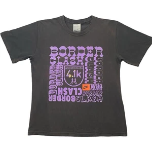 Vintage Nike Border Clash 4.1K T Shirt Mens Size S Grey Tag Australia Made Y2K - Picture 1 of 7