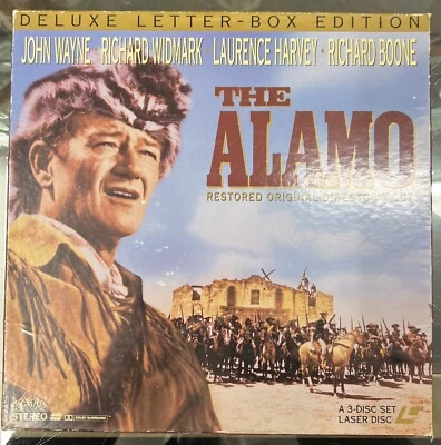 The Alamo Deluxe Letter-Box Edition Laserdisc ML102581 Widescreen LD WS Box Set - Image 1 of 4