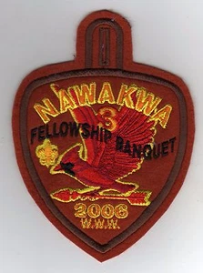 OA Nawakwa Lodge 3 Activity Patch, 2006 Fellowship Banquet (eA2006-4), Mint! - Picture 1 of 2
