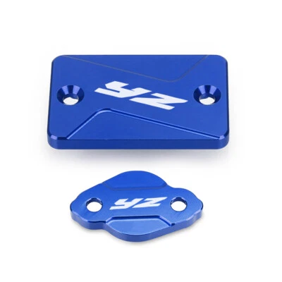 Front Rear Brake Reservoir Fluid Cover Cap For YAMAHA YZ125/250 YZ250F YZ450F Foto 1 de 4