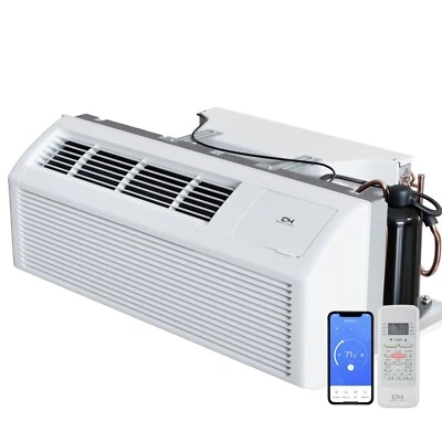 COOPER&HUNTER 9000 BTU PTAC / PTHP Package Terminal Air Conditioner High Efficiency 230V R32