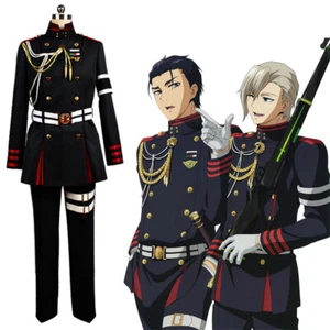 Seraph Of The End Guren Ichinose Cosplay Costume Owari No Seraph Uniform - Picture 1 of 5