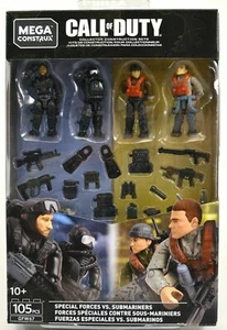 Mega Construx Call Of Duty Special Forces Vs Submariners Set - Picture 1 of 4