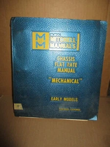 Glenn Mitchell Chassis Flat Rate Manual - Picture 1 of 9