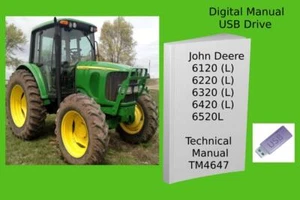 John Deere 6120 (L) 6220 (L) 6320 (L) 6420 (L) 6520L Manual See Desc. - Picture 1 of 1