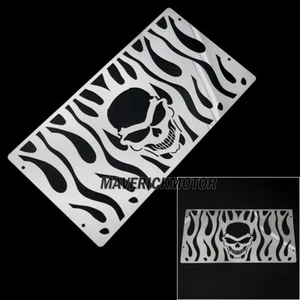 Skull Radiator Grille Cover Protector For Honda Valkyrie GL 1500 GL1500 All Year - Picture 1 of 6