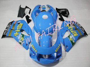 Black Black Riz ABS Fairing Kit for GSXR600/750 1996-1999 Compression Mold - Picture 1 of 7