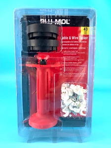 Cable Nailers and Wire Tacker NEW 43pc Set for Wood Masonry Organize Safety - Picture 1 of 7