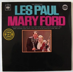 THE FABULOUS LES PAUL & MARY FORD / VINYL LP 1966 COMPILATION UK CBS REALM / EX - Picture 1 of 2