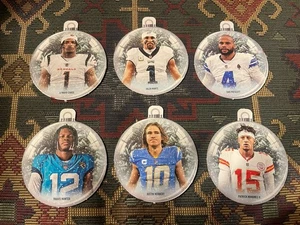 2025 Mosaic NFL Football Holiday Ornaments Complete Your Set Pick Your Card - Picture 1 of 1