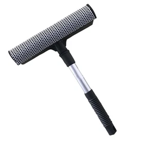  Cepillo de limpieza de ventanas extensible de vidrio de goma para limpiaparabrisas - Imagen 1 de 12
