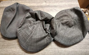 Lot Of 3 Stetson All-American Mens Newsboy Cap/Hat Size Small/Medium - Picture 1 of 6