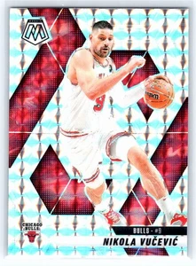 2024-25 Panini Mosaic #168 Nikola Vucevic Silver Mosaic Chicago Bulls - Picture 1 of 2