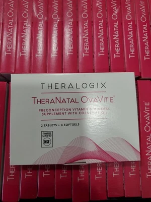 Vitaminas preconcepcionales Theralogix TheraNatal OvaVite suministro para 48 días Foto 1 de 4