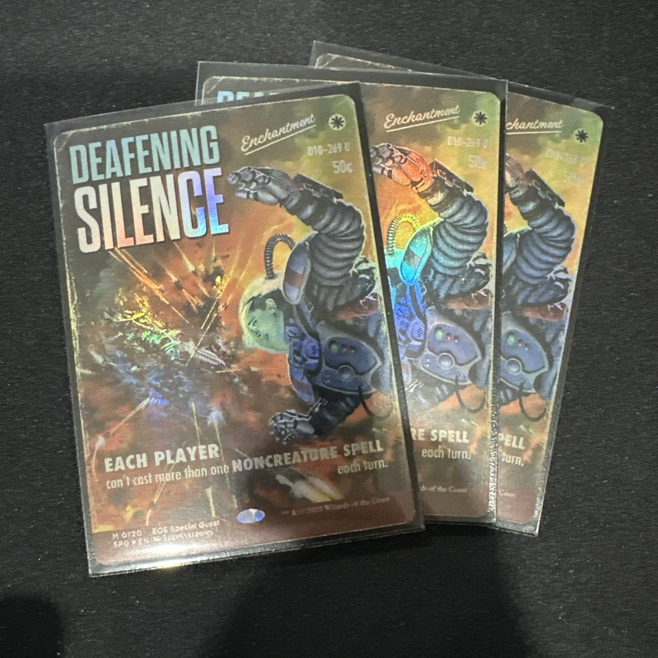 Deafening Silence 0120 Foil NM Pack Fresh EOE Special Guest, Priced for One - Image 1 of 1