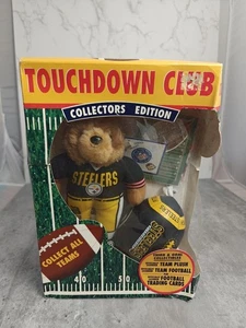 Pittsburgh Steelers 1998 Touchdown Club Collectors Edition NFL Bär mit Ball - Bild 1 von 9