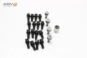 24-25 ALFA ROMEO TONALE WHEEL RIM LUG NUT BOLTS W/ CAP & ANTI THEFT LOCK OEM SET - Picture 1 of 6
