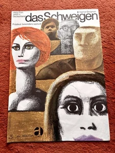 Das Schweigen Kinoplakat Poster A1, Ingmar Bergman - Picture 1 of 1