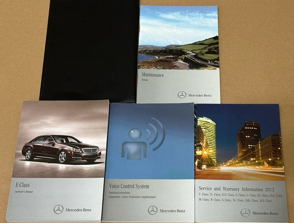 Mercedes Benz Clase E 2012 manual del propietario E 200 250 33 350 500 550 E63 AMG Luxur Foto 1 de 1