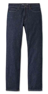 Harley-Davidson Men's 38/34 Tapered Leg Cotton Jeans Dark Indigo NEW w TAGS - Foto 1 di 3