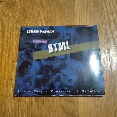 Juego de 3 CD Video Professor Learn HTML - Sin usar Foto 1 de 4