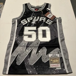 David Robinson San Antonio Spurs Mitchell & Ness 1998 Hyper Jersey Mens Small - Picture 1 of 18