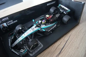 1/18 MINICHAMPS MERCEDES AMG W15 E F1 2024 HAMILTON - Foto 1 di 11